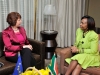 Minister of International Relations and Cooperation, Ms Maite Nkoana-Mashabane, with her counterpart from the European Union, Ms Catherine Ashton, High Representative for Foreign Affairs and Security Policy, in Pretoria on Friday, 24 August 2012.Media Advisory23 August 2012Minister Nkoana-Mashabane to host her European Union (EU) counterpartThe Minister of International Relations and Cooperation, Ms Maite Nkoana-Mashabane, will receive her counterpart from the European Union, Ms Catherine Ashton, High Representative for Foreign Affairs and Security Policy, in Pretoria on Friday, 24 August 2012.All media are invited as follows:Date: Friday, 24 August 2012Time: 15h00-15h30 (Joint Press Conference)Venue: Media Room, Department of International Relations and Cooperation (DIRCO), OR Tambo Building, 460 Soutpansberg Road, PretoriaRSVP: Ms Laoura Lazouras, LazourasL@dirco.gov.za / 083 564 2024Enquiries: Mr Nelson Kgwete, +27 76 431 3078Issued by the Department of International Relations and CooperationOR Tambo Building460 Soutpansberg RoadPretoria