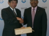 Courtesy visit Amb Nkosi to WCO Sec-Gen Dr K Mikuriya