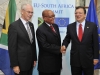 President Jacob Zuma with President of EU Council Mr Herman van Rompuy (left) and EU Commission, President JosÃ© Manuel Barosso (right).