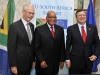 President Jacob Zuma with President of EU Council Mr Herman van Rompuy (left) and EU Commission, President JosÃ© Manuel Barosso (right).