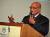 President Jacob Zuma attending the Science and Technology meeting between South Africa and the European Union.